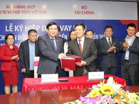 Finance Ministry, BIDV sign 105 million USD loan ảnh 1 Finance Ministry, BIDV sign 105 million USD loan ảnh 1