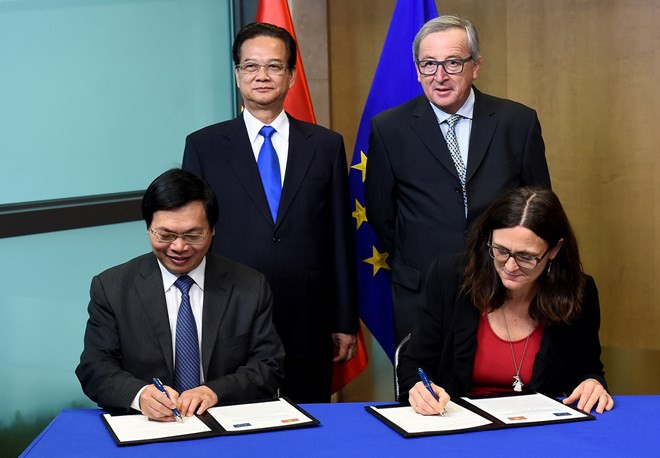 Vietnam, EU conclude negotiations on free trade agreement ảnh 1 Vietnam, EU conclude negotiations on free trade agreement ảnh 1