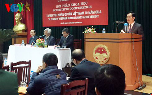 Vietnam’s 70-year human rights achievements highlighted ảnh 1