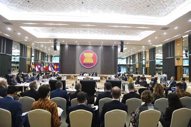 ASEAN, EU reinforce cooperation relations ảnh 1