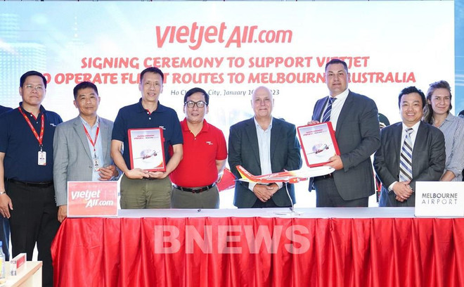 Vietjet to open HCM City-Melbourne direct route ảnh 1 Vietjet to open HCM City-Melbourne direct route ảnh 1