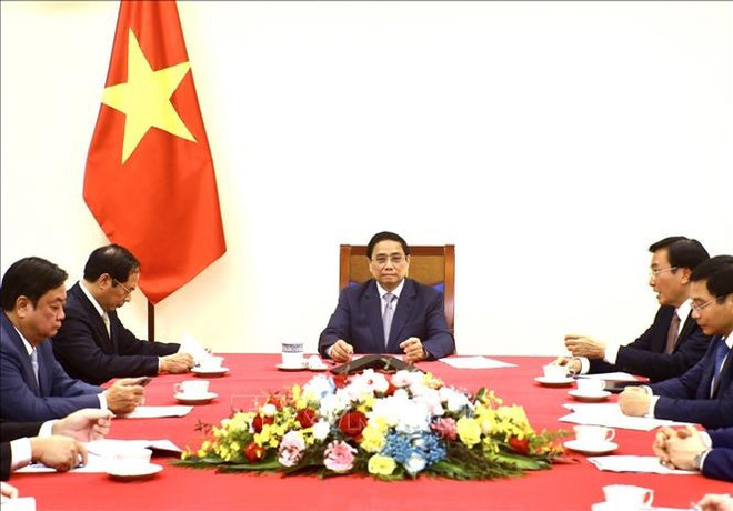 Vietnamese, Chinese prime ministers agree on measures to foster bilateral ties ảnh 1 Vietnamese, Chinese prime ministers agree on measures to foster bilateral ties ảnh 1