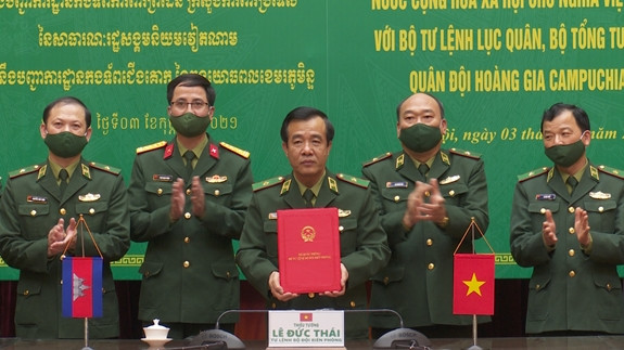 Vietnam, Cambodia’s border guard forces step up cooperation ảnh 1 Vietnam, Cambodia’s border guard forces step up cooperation ảnh 1