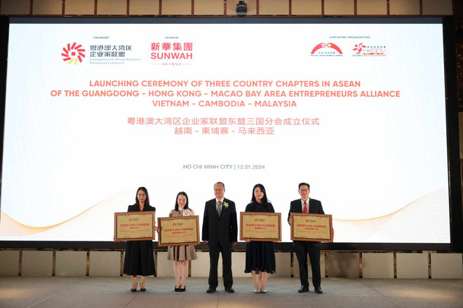 Guangdong-Hong Kong–Macao Bay Area Entrepreneurs Alliance launches three country chapters in ASEAN ảnh 4