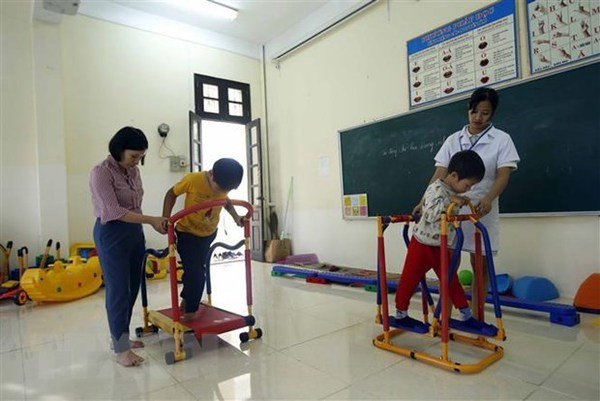 Efforts made to ensure best care for children with disabilities ảnh 2