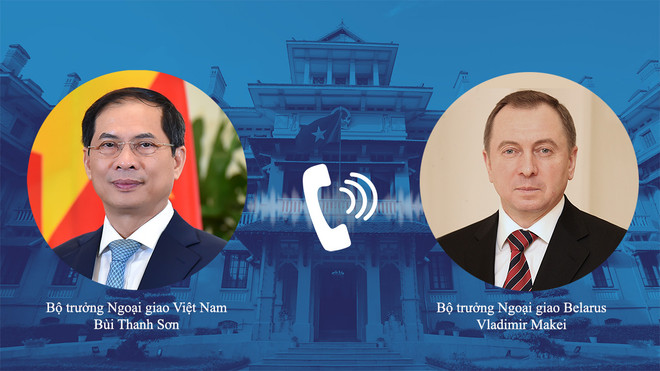 Vietnamese, Belarusian foreign ministers hold phone talks ảnh 1 Vietnamese, Belarusian foreign ministers hold phone talks ảnh 1