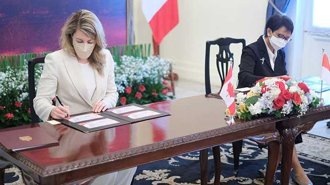 Indonesia, Canada agree to enhance economic cooperation ảnh 1 Indonesia, Canada agree to enhance economic cooperation ảnh 1