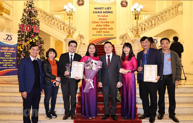 Winners of Press Awards marking 75th anniversary of NA announced ảnh 1 Winners of Press Awards marking 75th anniversary of NA announced ảnh 1