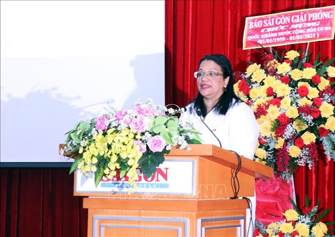 Gathering in HCM City celebrates Cuba’s 62nd National Day ảnh 1 Gathering in HCM City celebrates Cuba’s 62nd National Day ảnh 1
