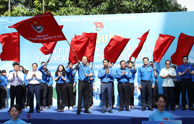 Hanoi youths apply digital transformation in volunteer activities ảnh 1 Hanoi youths apply digital transformation in volunteer activities ảnh 1