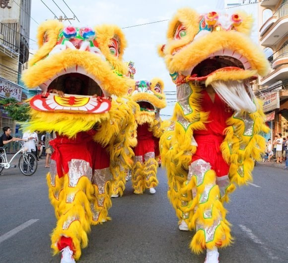 HCM City: Kylin-Lion-Dragon Dance champs to thrill audiences ảnh 1