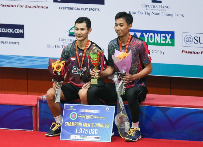 International badminton tournament wraps up in Hanoi ảnh 1