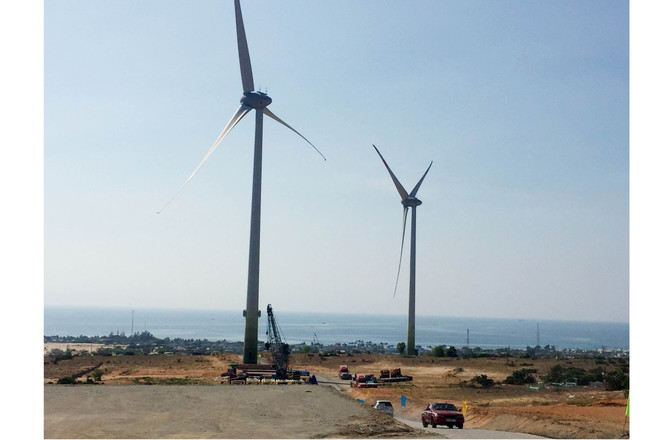 Ninh Thuan: Mui Dinh wind power plant inaugurated ảnh 1