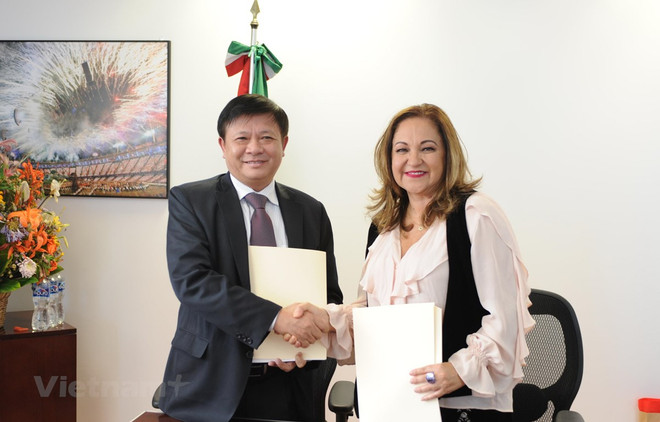 Vietnam News Agency boosts cooperation with Mexican counterpart ảnh 1 Vietnam News Agency boosts cooperation with Mexican counterpart ảnh 1