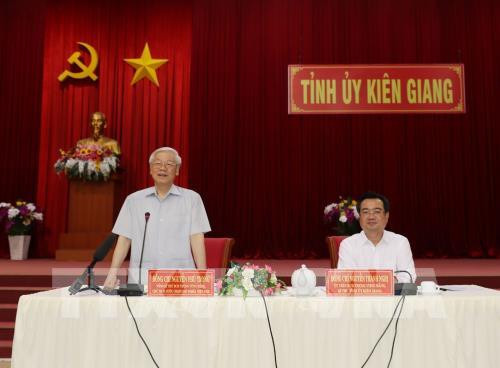 Kien Giang urged to fully tap potential for stronger development ảnh 1 Kien Giang urged to fully tap potential for stronger development ảnh 1
