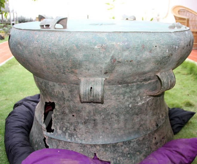 Vietnam’s ancient Dong Son drum found in Timor Leste ảnh 1 Vietnam’s ancient Dong Son drum found in Timor Leste ảnh 1