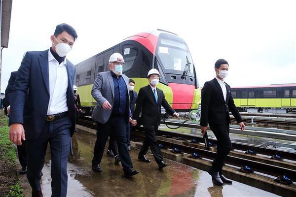 Hanoi to speed up construction of Nhon-Hanoi Station metro project ảnh 1 Hanoi to speed up construction of Nhon-Hanoi Station metro project ảnh 1