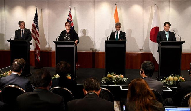 The Quad commits to ensuring freedom of navigation in East Sea, East China Sea ảnh 1 The Quad commits to ensuring freedom of navigation in East Sea, East China Sea ảnh 1