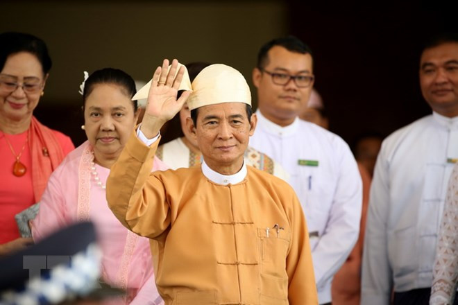 Myanmar President pledges to promote national development ảnh 1