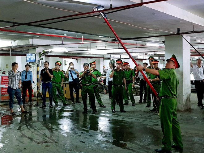 Unscheduled inspection of fire safety regulations conducted in HCM City ảnh 1