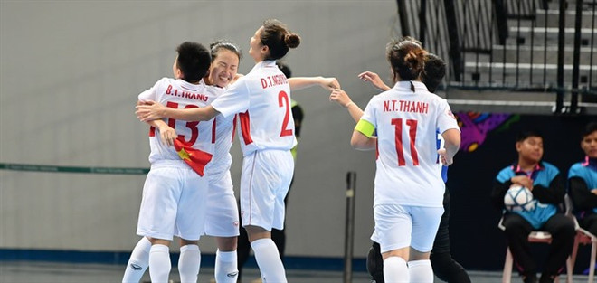Vietnam enters quarter-finals at women’s futsal tourney ảnh 1 Vietnam enters quarter-finals at women’s futsal tourney ảnh 1