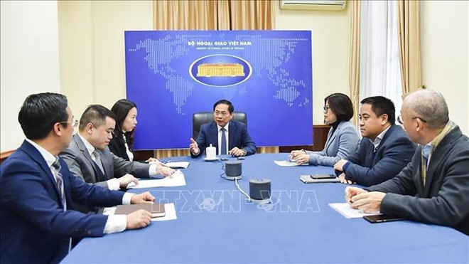 Vietnamese, RoK FMs pledge to work together in strengthening bilateral trust ảnh 1 Vietnamese, RoK FMs pledge to work together in strengthening bilateral trust ảnh 1
