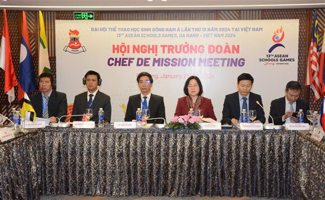 Da Nang hosts 13th ASEAN Schools Games’ Chef de Mission Meeting ảnh 1