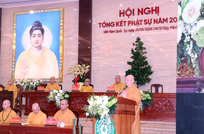 HCM City's Vietnam Buddhist Sangha spends 748 billion VND on charity activities in 2023 ảnh 1 HCM City's Vietnam Buddhist Sangha spends 748 billion VND on charity activities in 2023 ảnh 1