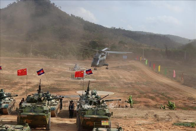 Cambodia, China kick off Golden Dragon exercise despite coronavirus ảnh 1