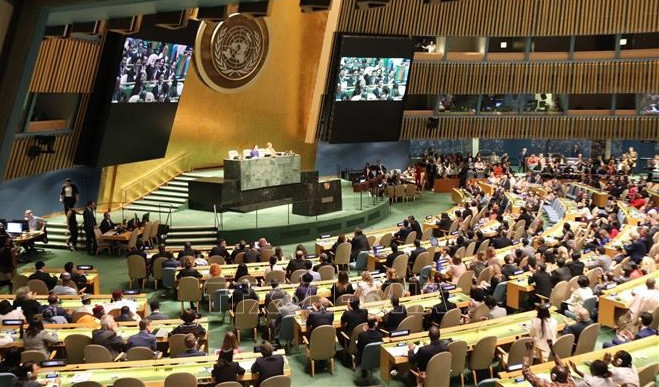 Vietnam becomes Vice President of UN General Assembly ảnh 1