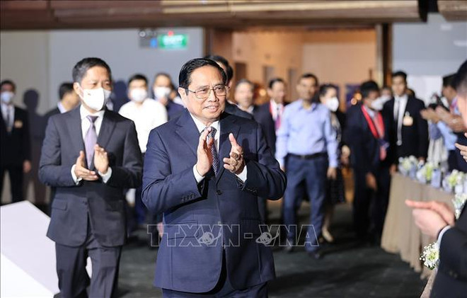 PM Pham Minh Chinh attends 4th Vietnam Economic Forum ảnh 1 PM Pham Minh Chinh attends 4th Vietnam Economic Forum ảnh 1