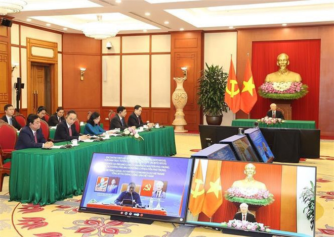 Vietnam prioritises developing ties with Mozambique: Party chief ảnh 1 Vietnam prioritises developing ties with Mozambique: Party chief ảnh 1
