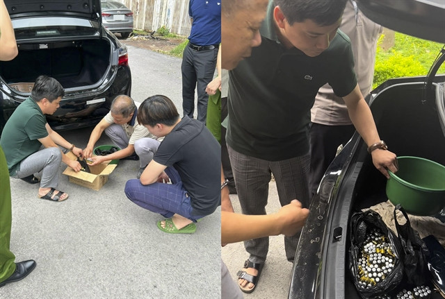 Hanoi police seize biggest bear bile haul ảnh 1