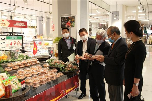 Vietnam’s fresh lychees hit shelves in Japan’s Kagoshima ảnh 1 Vietnam’s fresh lychees hit shelves in Japan’s Kagoshima ảnh 1