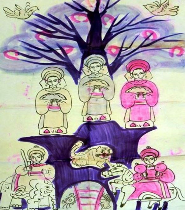 Modern life challenges preservation of folk painting genres ảnh 3