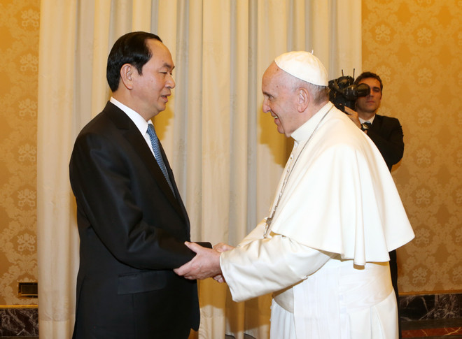 Pope Francis welcomes Vietnamese leader’s visit to Vatican ảnh 1