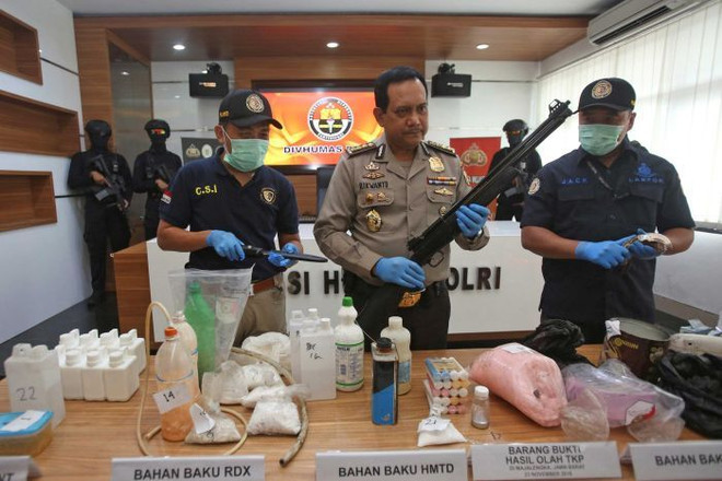 Indonesia arrests militants in bomb attack plot ảnh 1 Indonesia arrests militants in bomb attack plot ảnh 1