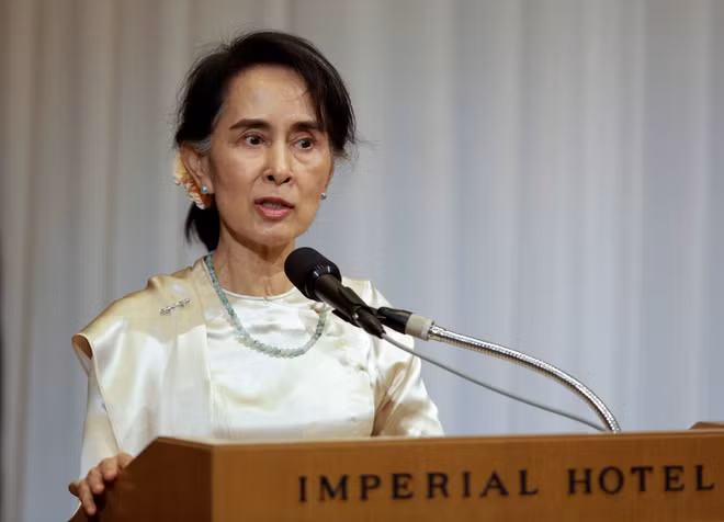 Myanmar: Aung San Suu Kyi urges armed groups to sign ceasefire deal ảnh 1