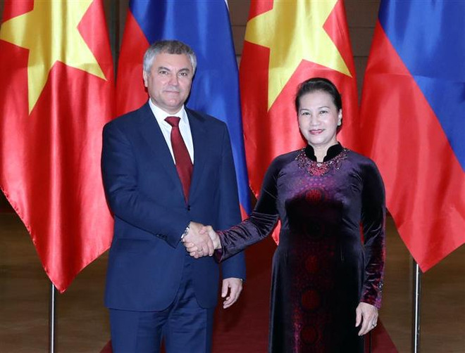 State Duma Chairman wraps up official visit to Vietnam ảnh 1