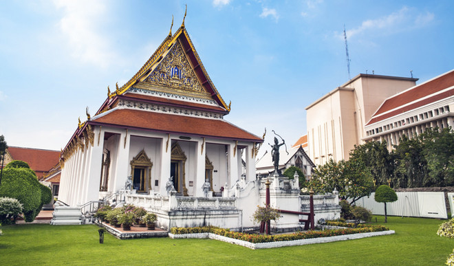 Nine sacred Buddha statues placed at Bangkok National Museum during New Year ảnh 1