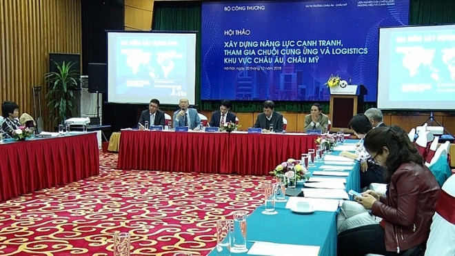 Workshop discusses ways to develop logistics services ảnh 1
