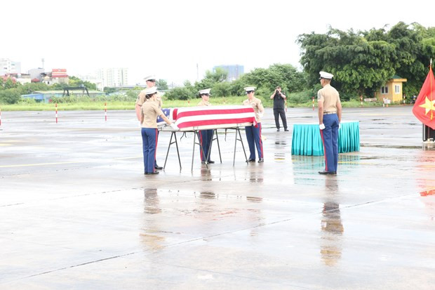 Remains of missing-in-action US servicemen repatriated ảnh 1