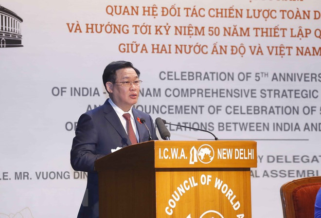 Fifth anniversary of Vietnam-India comprehensive strategic partnership marked ảnh 1 Fifth anniversary of Vietnam-India comprehensive strategic partnership marked ảnh 1