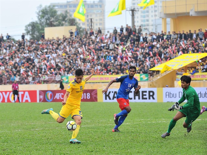 Song Lam Nghe An win second match at AFC Cup ảnh 1