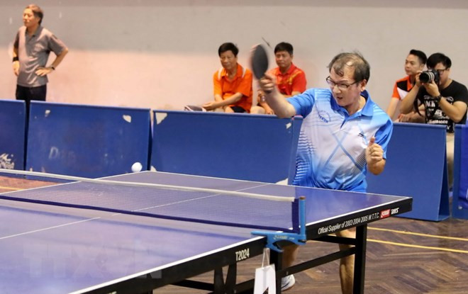 Japan – Vietnam table tennis friendly exchange in Ho Chi Minh City ảnh 1