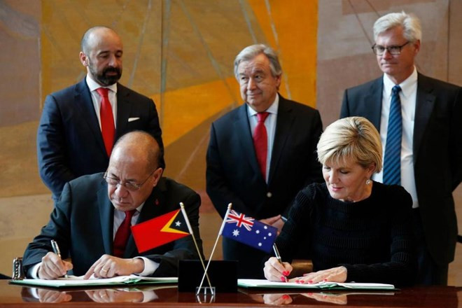 Australia, Timor-Leste sign maritime boundaries treaty ảnh 1