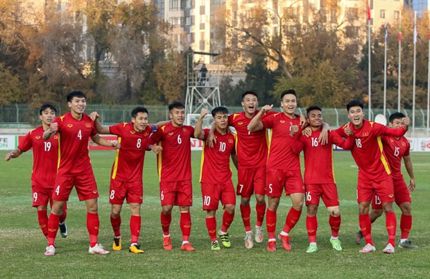 Vietnam’s U23 tie goalless with Iraq at Dubai Cup 2022 ảnh 1