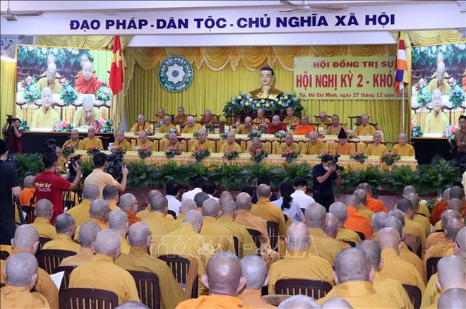 Vietnam Buddhist Sangha's Executive Council holds second session ảnh 2 Vietnam Buddhist Sangha's Executive Council holds second session ảnh 2