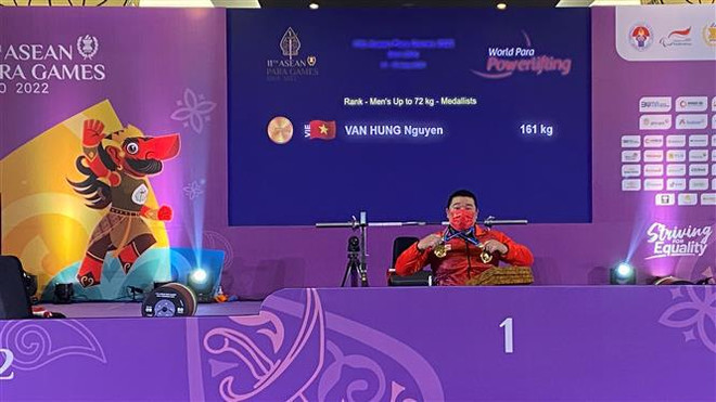 Vietnam ranks third after four days of competition at ASEAN Para Games ảnh 2 Vietnam ranks third after four days of competition at ASEAN Para Games ảnh 2