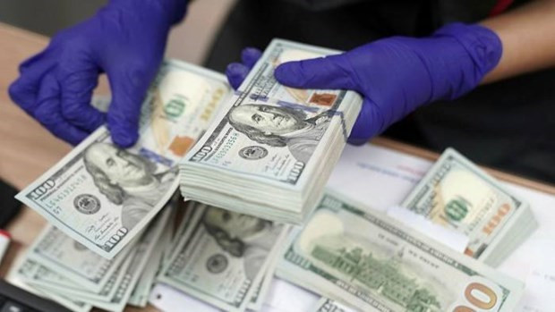 Reference exchange rate down 7 VND at week’s beginning ảnh 1